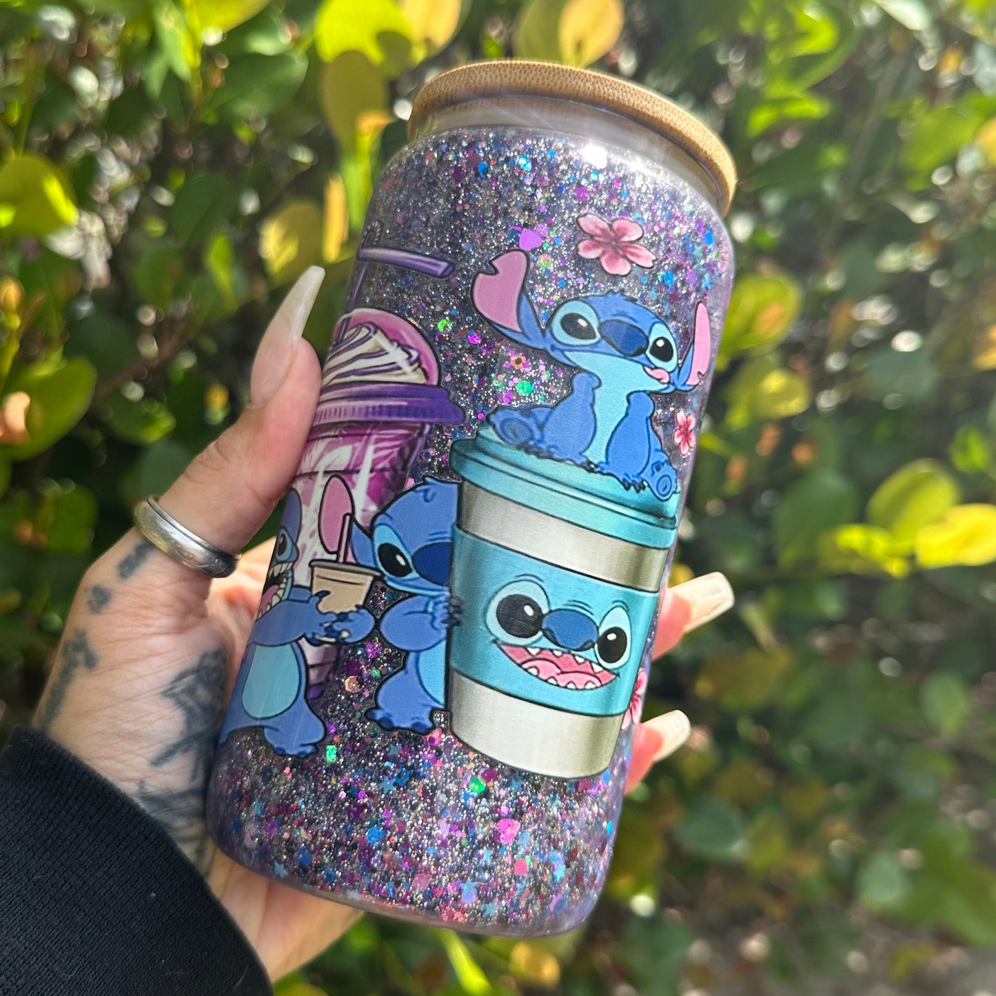 16oz Glass Can Snow Globe - Experiment 626