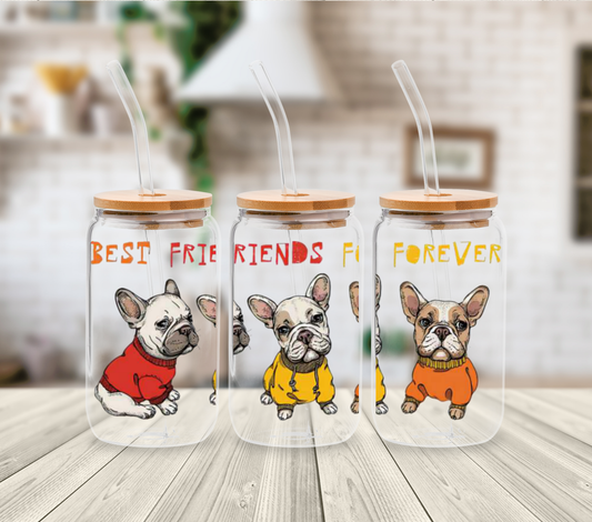 55.) Best Friends Forever - French Bulldog