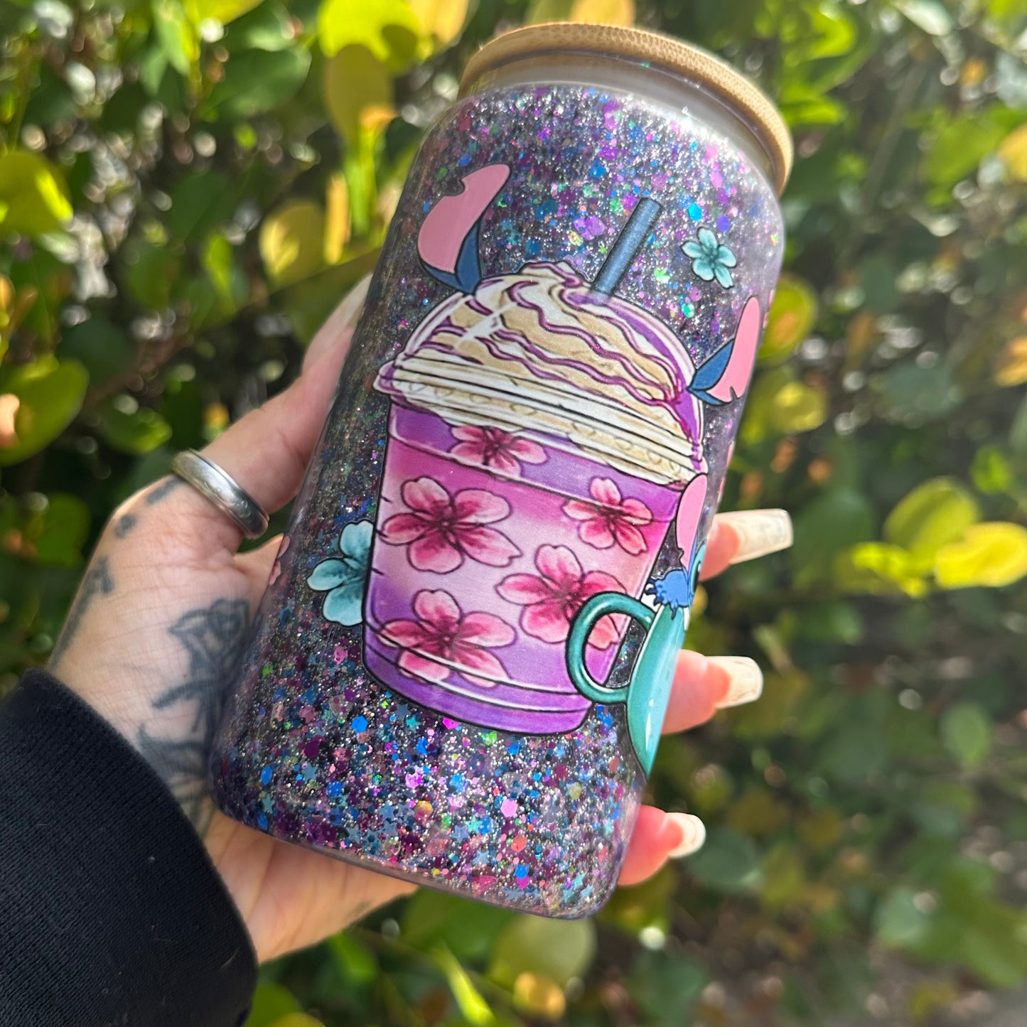 16oz Glass Can Snow Globe - Experiment 626